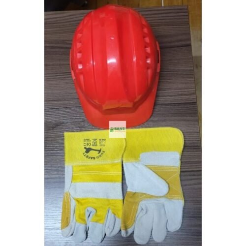 Safety Helmet and Gloves Safety Helmet and Gloves