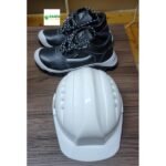 Safety Boots and Helmet
