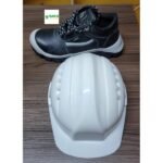 Safety Boots and Helmet