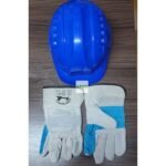 Safety Helmet and Gloves