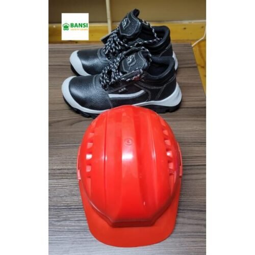 Safety Boots and Helmet