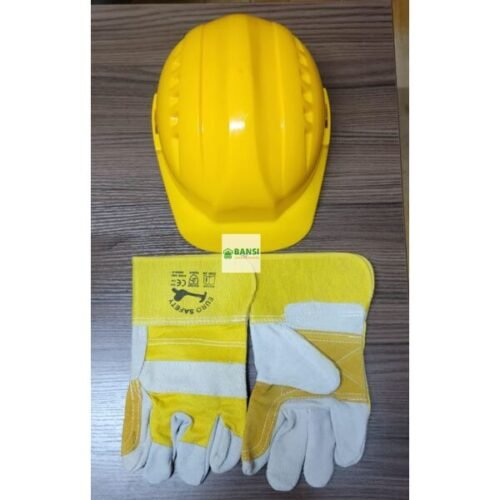 Safety Helmet and Gloves Safety Helmet and Gloves
