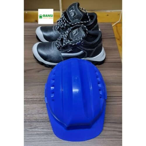 Safety Boots and Helmet