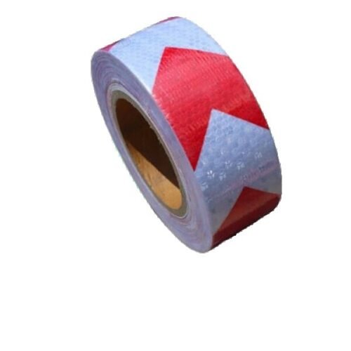 Red White Self Adhesive Warning Tape