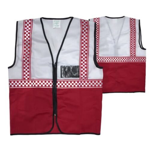 Designer Reflective Vests Red