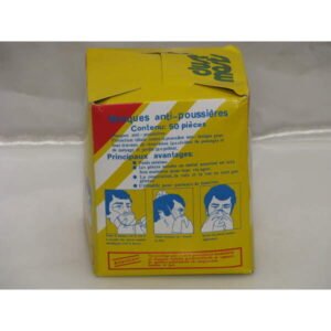 Dust Mask Yellow Box