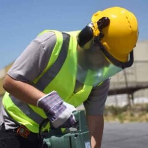 Face Shield With Helmet