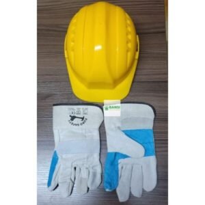 Reflective Safety Helmet with Gloves
