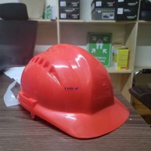 Red Safety Helmet