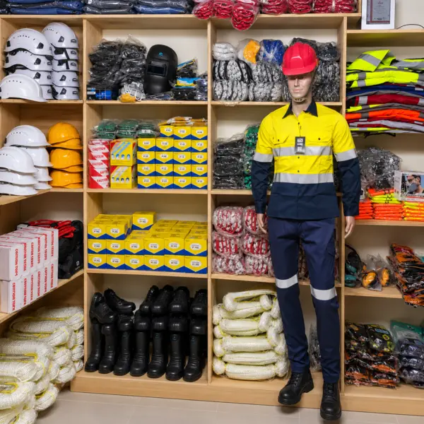 Bansi Safety Gear safety equipment suppliers in Kenya with PPE products including safety boots helmets gloves and reflector jackets