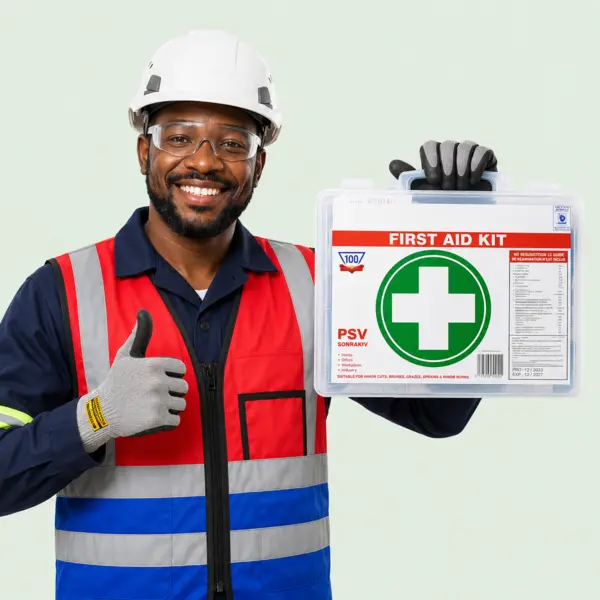 Bansi Safety Gear first aid kits supplier in Nairobi with workplace first aid boxes safety equipment and PPE products
