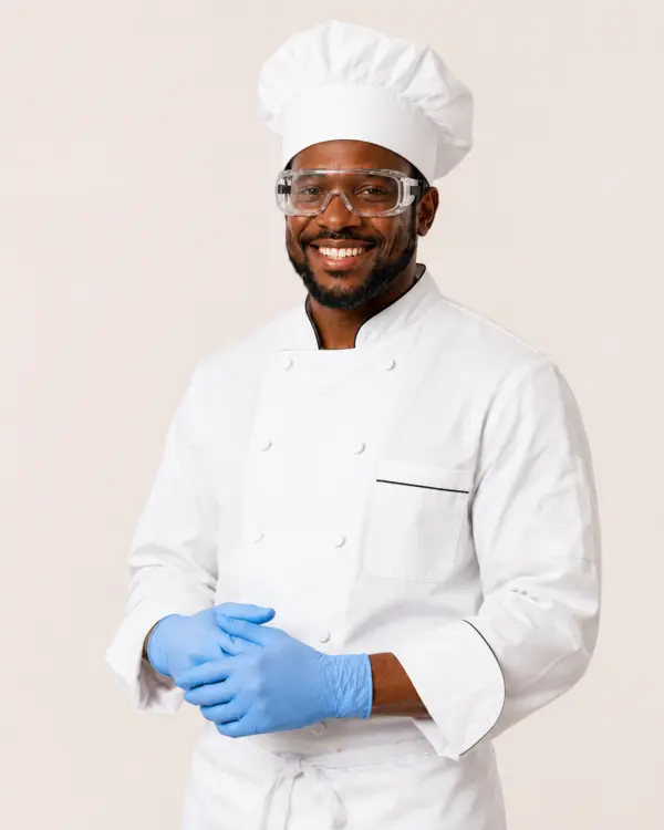 Bansi Safety Gear food processing PPE supplier in Nairobi with nitrile gloves gumboots masks aprons overalls and cleaning PPE
