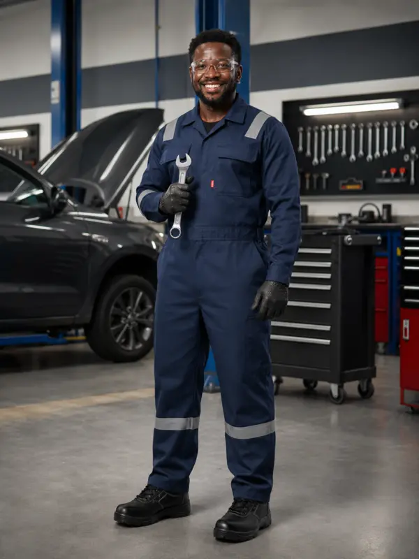 Bansi Safety Gear garage PPE supplier in Nairobi with mechanic gloves safety boots goggles masks safety coveralls welding PPE and first aid kits