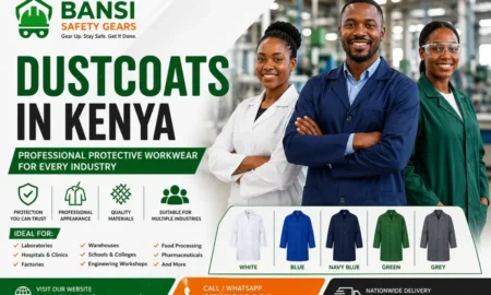 Professional industrial, medical and laboratory dustcoats in Kenya