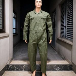 Jungle Green Plain Overall