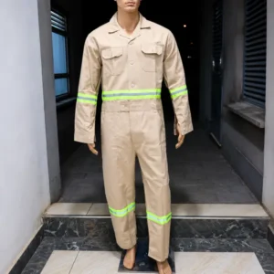Khaki Reflective Overalls
