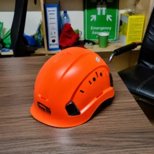 Orange Safety Helmet in Kenya