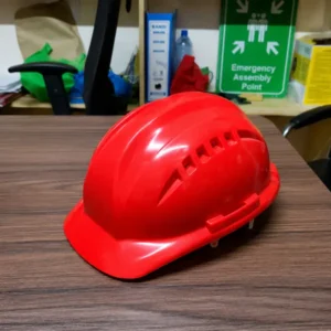 Red Safety Helmet in Kenya