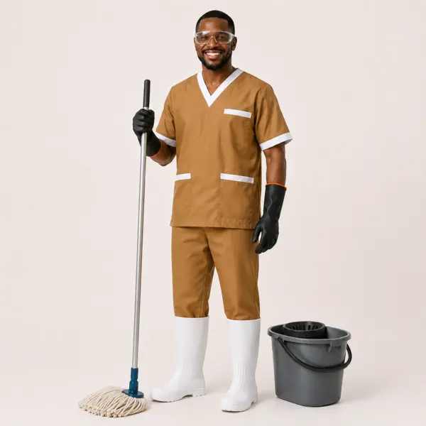 Bansi Safety Gear hotel cleaning PPE supplier in Nairobi with gloves safety gumboots chemical resistant gloves coveralls aprons wet floor signs and cleaning safety equipment