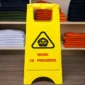 Work in Progress Caution Board