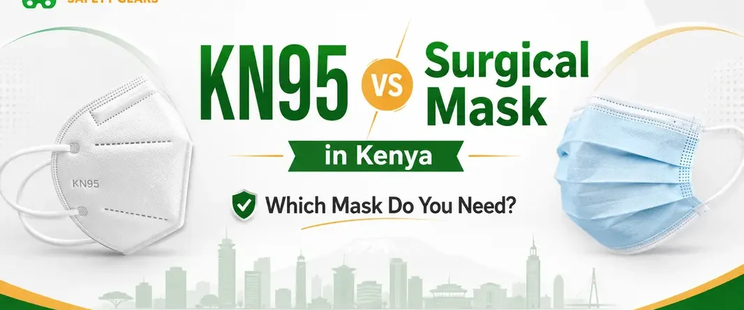 KN95 vs surgical mask Kenya